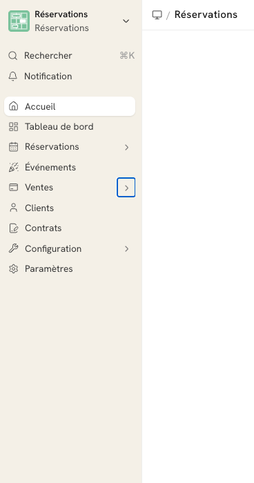 Barre latérale après la refonte